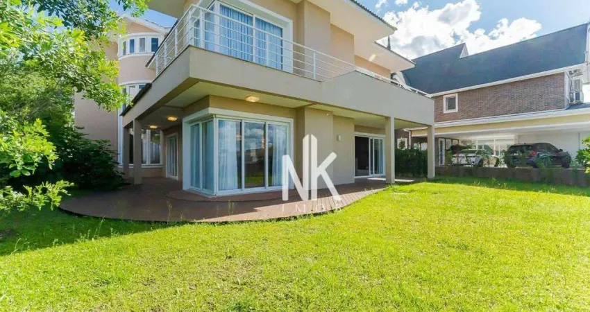 Casa com 4 dormitórios à venda, 610 m² por r$ 4.200.000,00 - alphaville graciosa - pinhais/pr
