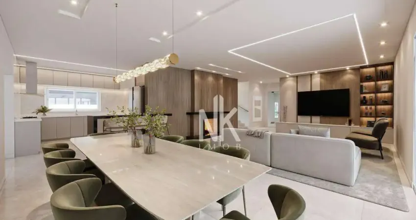 Casa com 4 suítes à venda, 370 m² por r$ 3.900.000 - alphaville graciosa - pinhais/pr