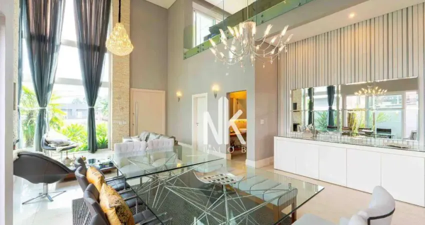 Casa com 4 dormitórios à venda, 551 m² por r$ 4.980.000,00 - alphaville graciosa - pinhais/pr