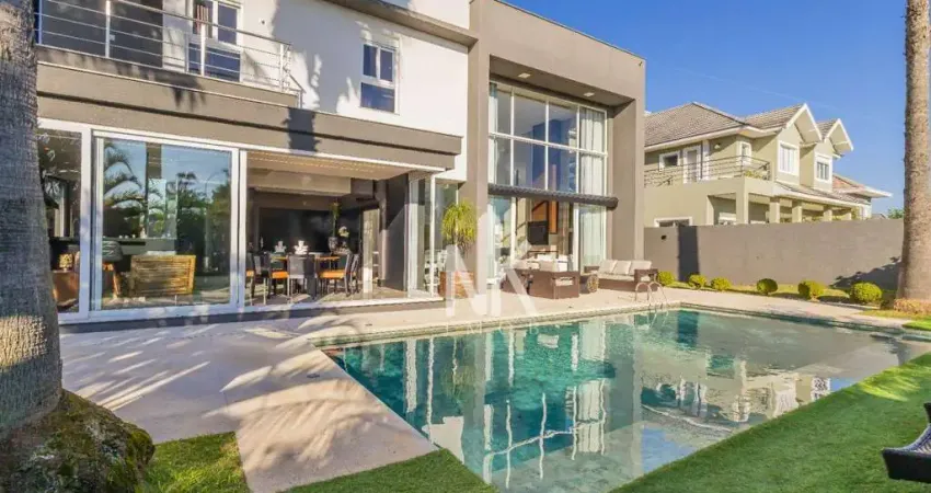 Casa com 5 dormitórios à venda, 613 m² por r$ 6.800.000,00 - alphaville graciosa - pinhais/pr