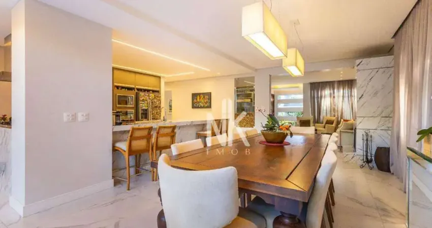 Casa com 5 dormitórios à venda, 387 m² por r$ 3.800.000,00 - alphaville graciosa - pinhais/pr