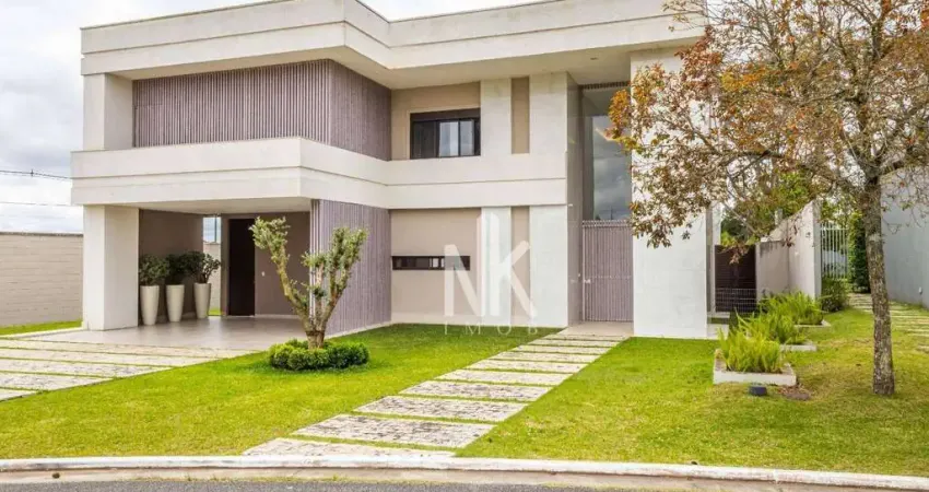 Casa com 4 dormitórios (3 suítes) à venda, 385 m² por r$ 3.700.000 - alphaville graciosa - pinhais/pr