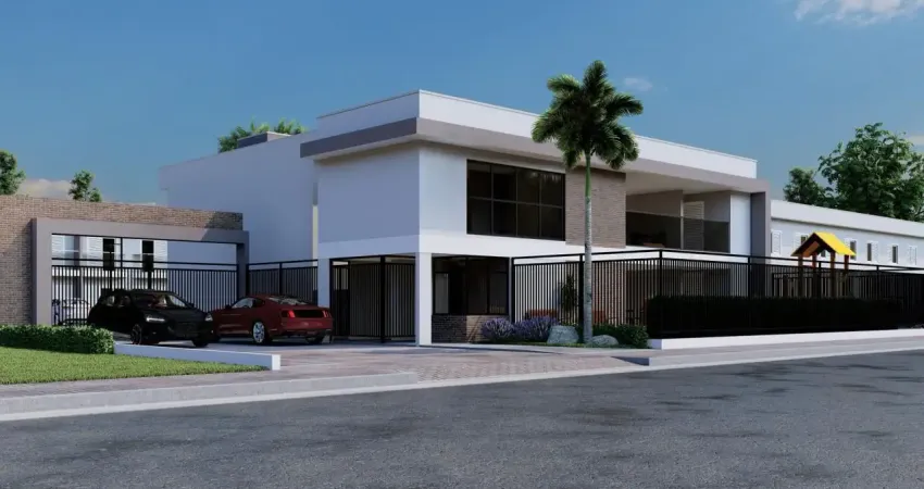 Casas 2 dorms no primeiro condomínio clube de jundiapeba – residencial viseu