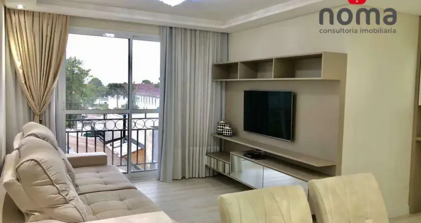 Apartamento com 3 dormitórios à venda, 95 m² por r$ 830.000,00 - bacacheri - curitiba/pr
