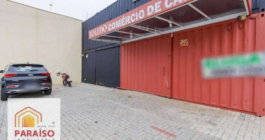 Loja para locação formato Container no CIC.