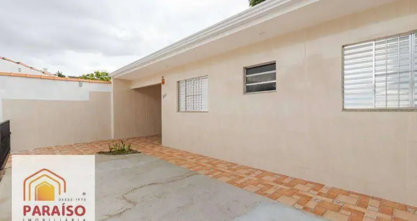 Casa com 3 dormitórios para alugar, 80 m² - uberaba - curitiba/pr