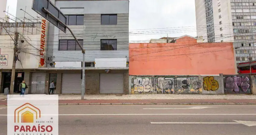 Locação de prédio com estacionamento próprio, composto de lojas e salas comerciais no centro