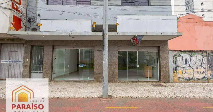 Locação de prédio com estacionamento próprio, composto de lojas e salas comerciais no centro