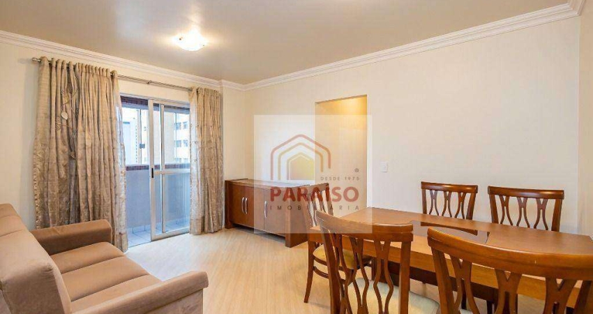 Apartamento com 2 dormitórios para alugar, 64 m² no Alto da Glória - Curitiba/PR