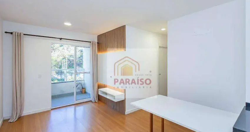 Apartamento com 2 dormitórios para alugar, 53 m² por no  Seminário - Curitiba/PR