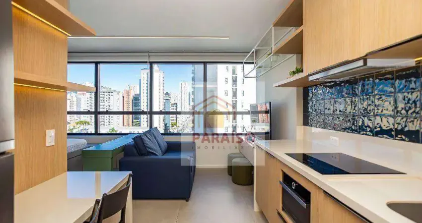Studio com 1 dormitório para alugar, 21 m² no Centro - Curitiba/PR