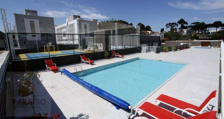 Apartamento com 2 dormitórios, 56 m² - venda por R$ 515.000,00 ou aluguel por R$ 3.106,57/mês - Vista Alegre - Curitiba/PR