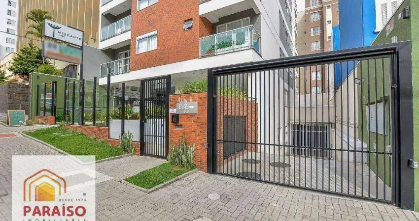 Apartamento com 1 dormitório para alugar, 27 m² no Centro - Curitiba/PR