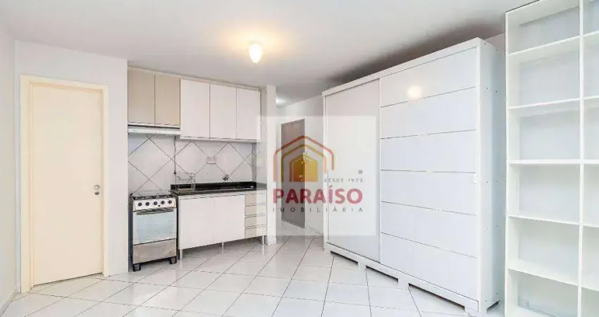 Apartamento com 1 dormitório para alugar, 24 m² - Centro - Curitiba/PR