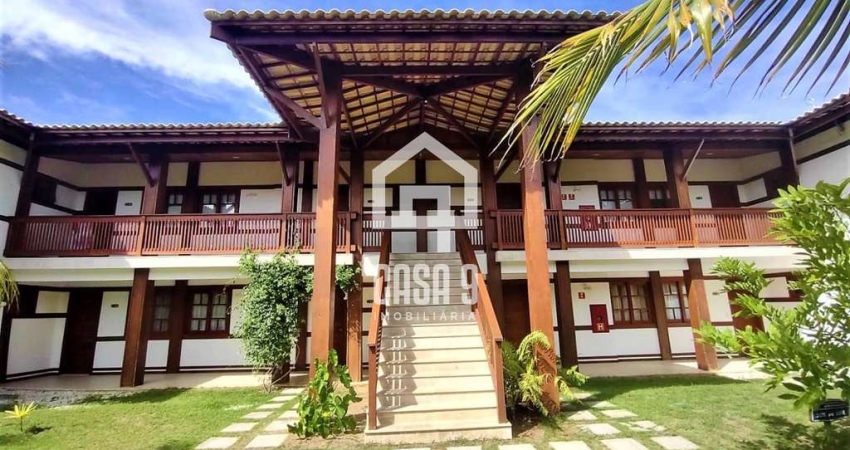 Apartamento térreo 2 suítes mobiliado a venda no condomínio vila da enseada em praia do forte bahia
