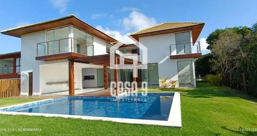 Casa á venda com 05 suítes em condomínio fechado Praia do Forte-Ba