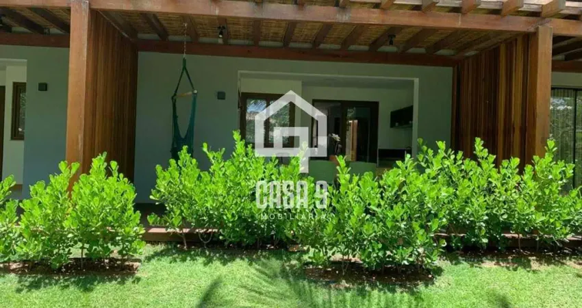 Apartamento térreo em condomínio pé na Areia em Praia do Forte Bahia