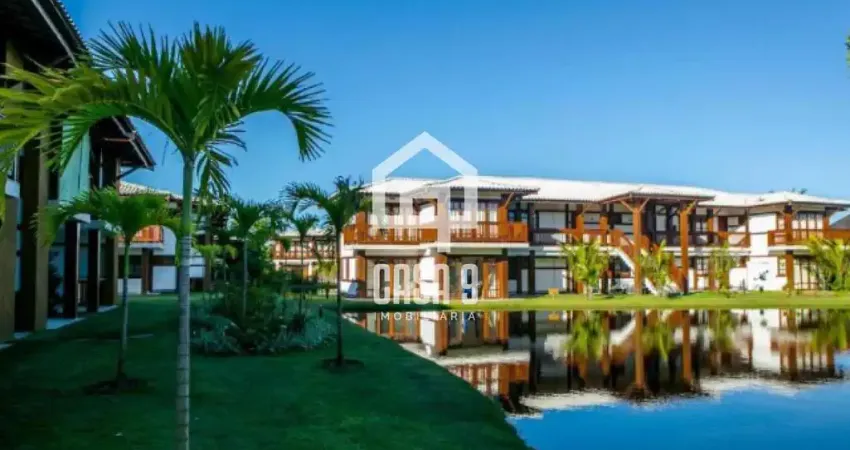 Apartamento térreo com 1 quarto mobiliado a venda no condomínio Vila da Enseada em Praia do Forte Bahia