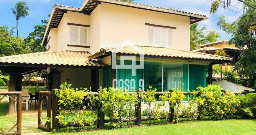 Casa 5 quartos para locação anual condomínio Porto das Baleias Praia do Forte Bahia