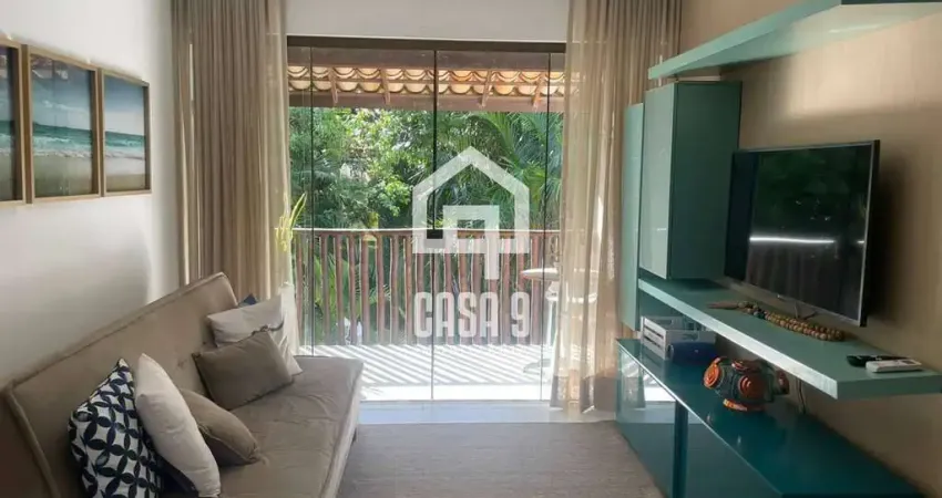 Apartamento a venda mobiliado com 2 quartos no quintas residence 300 metros pela ponte da praia da espera em itacimirim bahia