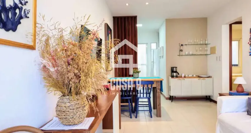 Apartamento térreo 2 Suítes pé na areia à venda em Itacimirim Bahia