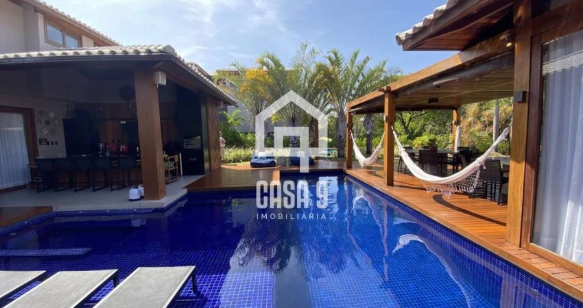 Casa a venda com 4 suítes no condomínio Ilha dos Pássaros em Praia do Forte Bahia