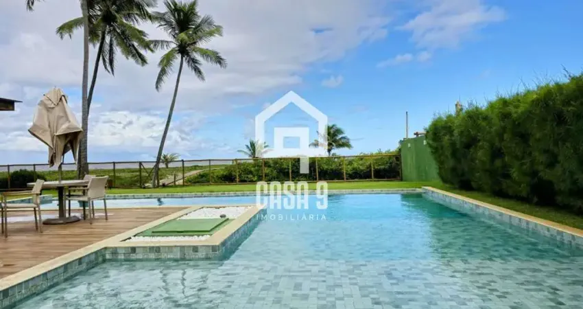 Apartamento pé na areia com 3 suítes mobiliado a venda em Itacimirim Bahia