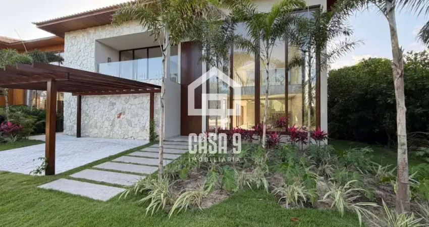 Casa a venda com 6 suítes no condomínio praia bella em praia do forte bahia