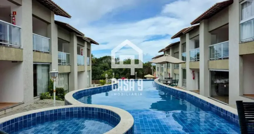 Apartamento a venda com 2 suítes à 650 metros da praia em imbassai bahia