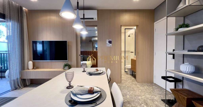 Apartamento com 1 dormitório à venda, 45 m² por R$ 650.000,00 - Royal Park - São José dos Campos/SP