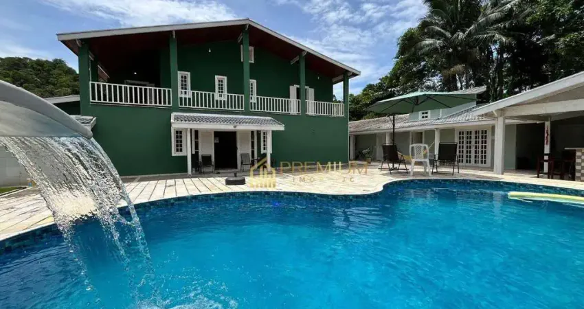 Sobrado com 7 dormitórios à venda, 458 m² por R$ 1.750.000,00 - Mar Verde - Caraguatatuba/SP