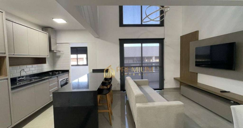 Loft Tarsila Apartamento com 1 dormitório à venda, 78 m² por R$ 960.000 - Parque Residencial Aquarius - São José dos Campos/SP