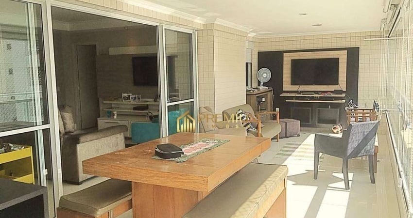Apartamento com 4 dormitórios à venda, 182 m² por r$ 2.120.000,00 - vila ema - são josé dos campos/sp