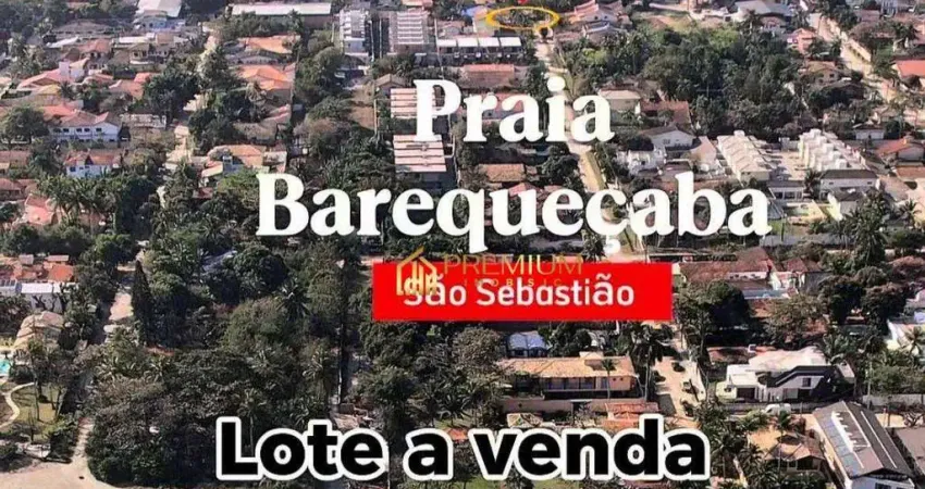 Terreno à venda, 380 m² por R$ 630.000,00 - Barequeçaba - São Sebastião/SP