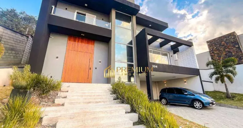 Sobrado alto padrão com 3 suítes à venda no condomínio alphaville ii – são josé dos campos/sp