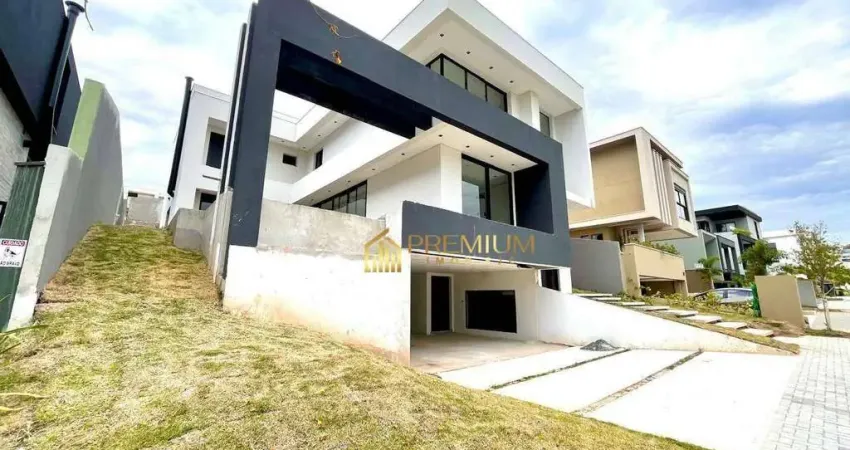 Sobrado com 4 dormitórios à venda, 505 m² por r$ 6.200.000 - condomínio residencial alphaville i - são josé dos campos/sp