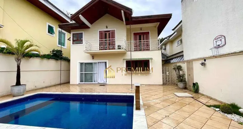 Sobrado com 4 dormitórios à venda, 270 m² por r$ 3.800.000 - jardim aquarius - são josé dos campos/sp