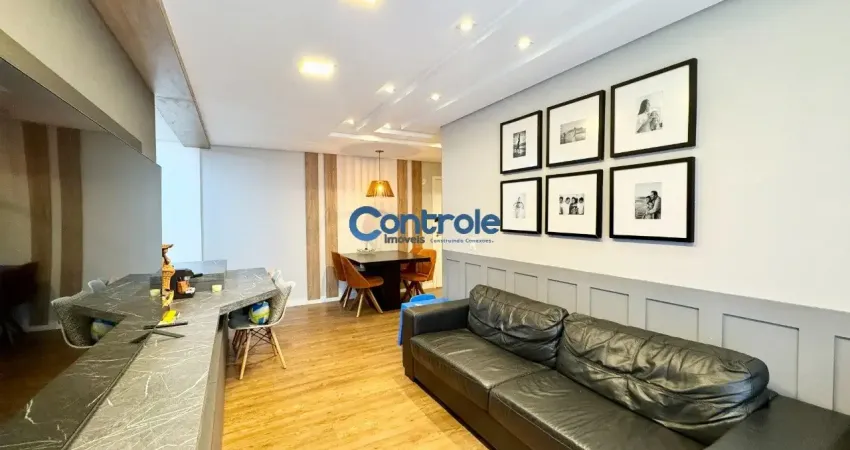 Apartamento mobiliado com 99m² e vaga dupla no bairro pagani