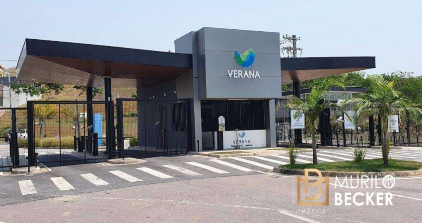 Terreno à venda no Condomínio Verana, próximo a Embraer -