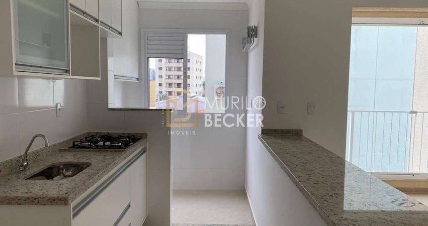 Apartamento para alugar no Jardim das Indústrias com 2 quartos e sacada