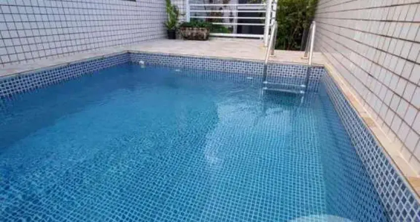 Triplex na rua liberdade com 228m² de área útil - embaré santos