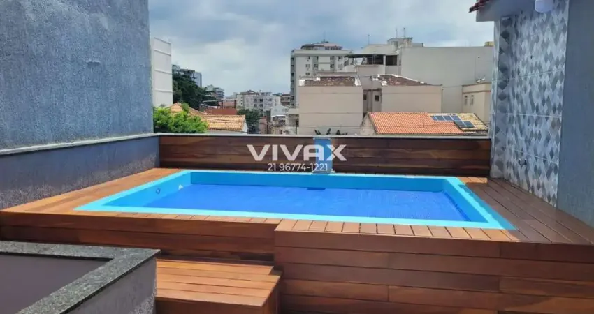 Casa em condomínio fechado com 2 quartos à venda na Rua Carolina Santos, Méier, Rio de Janeiro