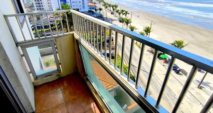 Apartamento frente mar | sacada frente mar | prédio com elevador