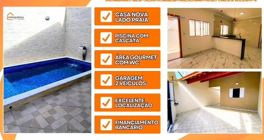 Casa com 2 quartos à venda na AV. TIRADENTES, 8541, Jardim Santana, Mongaguá