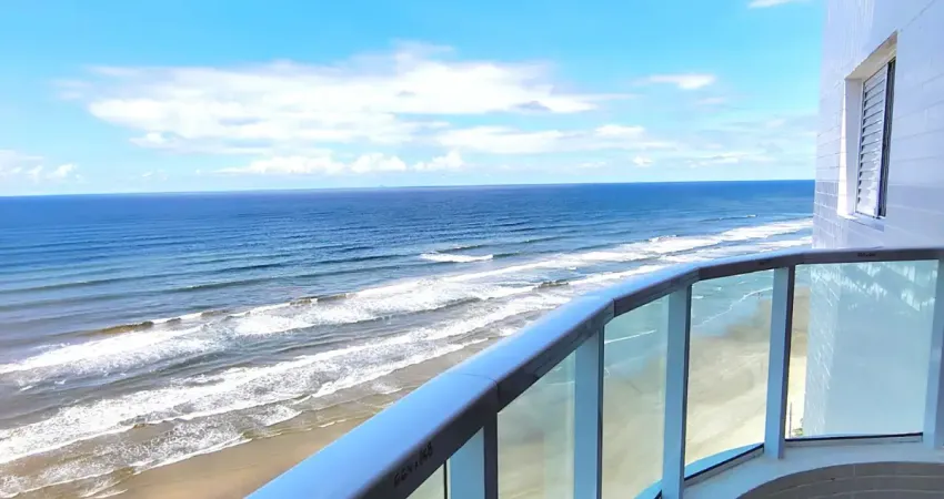 Apartamento frente mar com varanda gourmet | lazer completo
