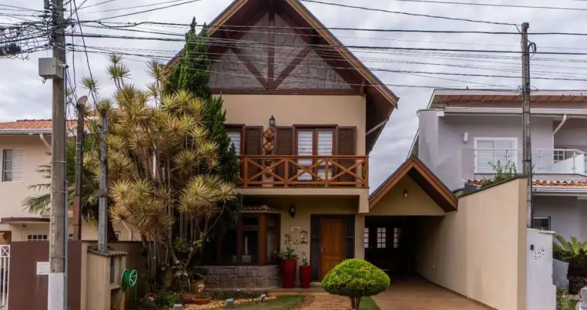 Casa em Condomínio para Venda em Valinhos, Lenheiro, 3 dormitórios, 2 suítes, 5 banheiros, 2 vagas
