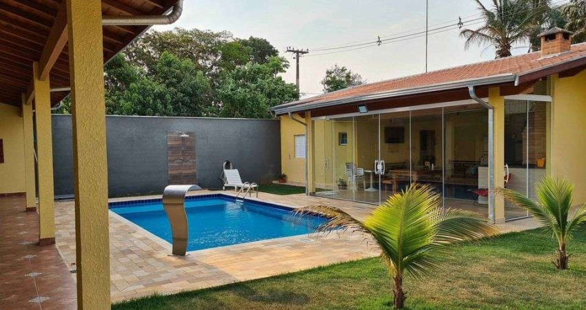 Chácara com 3 dormitórios à venda, 1000 m² por R$ 1.300.000,00 - Parque das Bandeiras - Indaiatuba/SP
