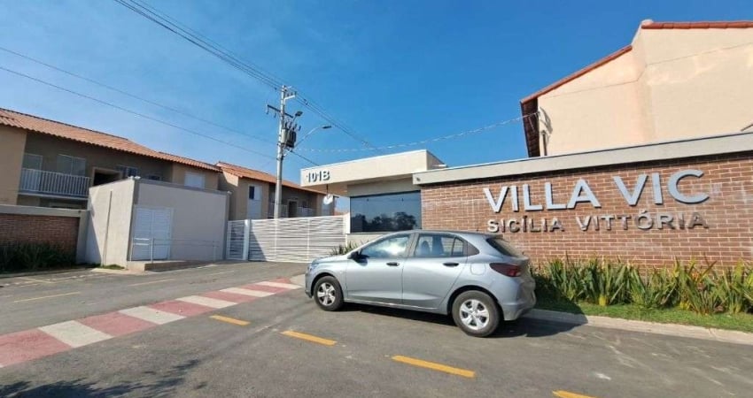 Apartamento com 2 dormitórios à venda, 43 m² por R$ 308.000 - Villa Vic - Indaiatuba/SP