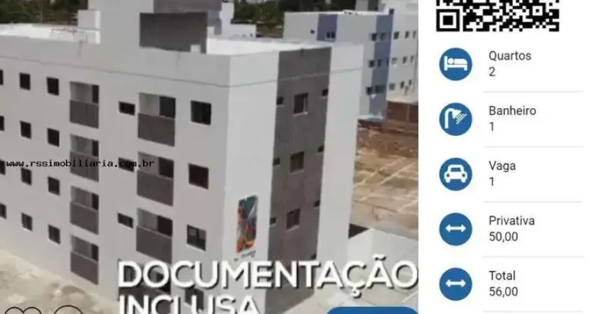 Apartamento com 2 quartos à venda na Rua Maria Célia Brasil Coelho, 34, Gramame, João Pessoa