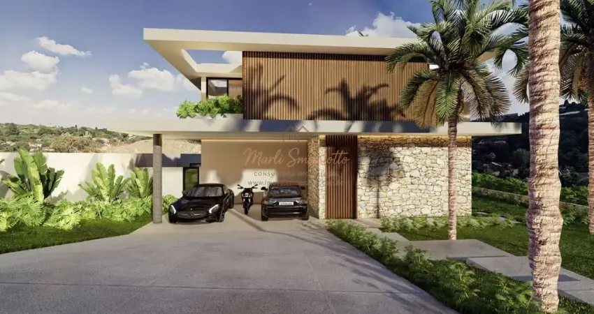 Casa em condomínio fechado com 5 quartos à venda na Rua Sérgio Wladimir Bernardes, Loteamento Residencial Pedra Alta (Sousas), Campinas